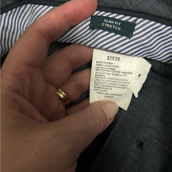 Perry Ellis Resist Spill pants - men’s size 32x30 - NWT - Picture 7 of 8